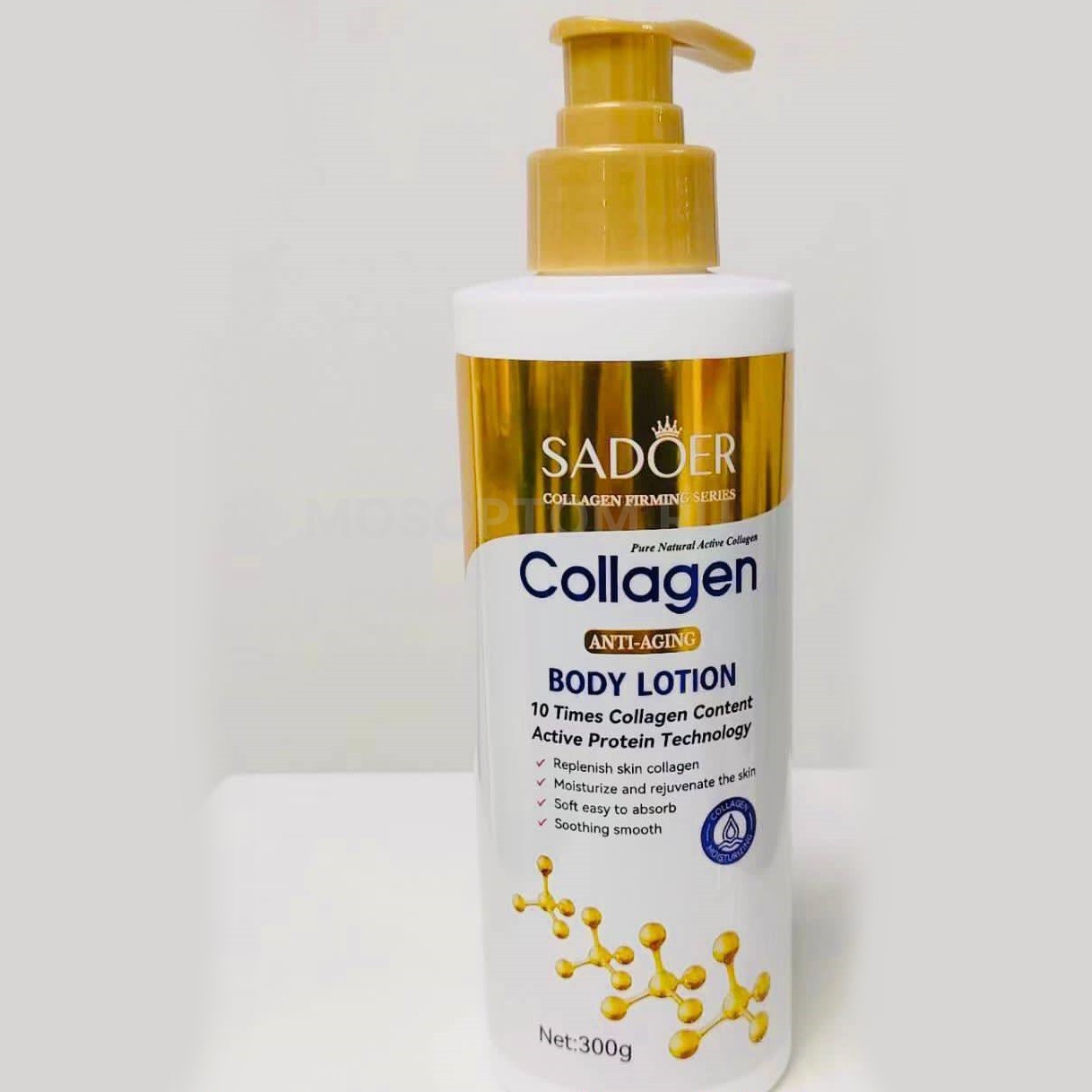 Лосьон для тела с коллагеном Sadoer Collagen Anti-Aging Body Lotion 300г оптом