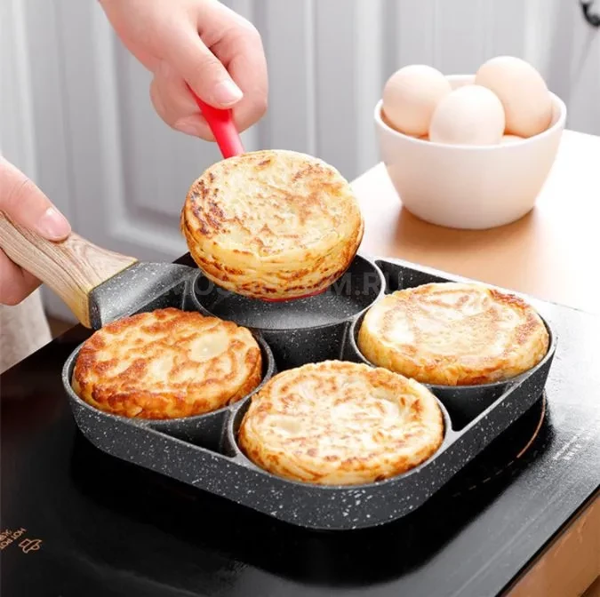 Сковорода для завтрака Egg & Hamburger Frying Pan оптом - Фото №3