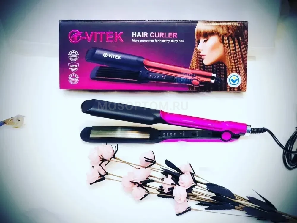 Щипцы-гофре для укладки T-Vitek Hair Curler оптом