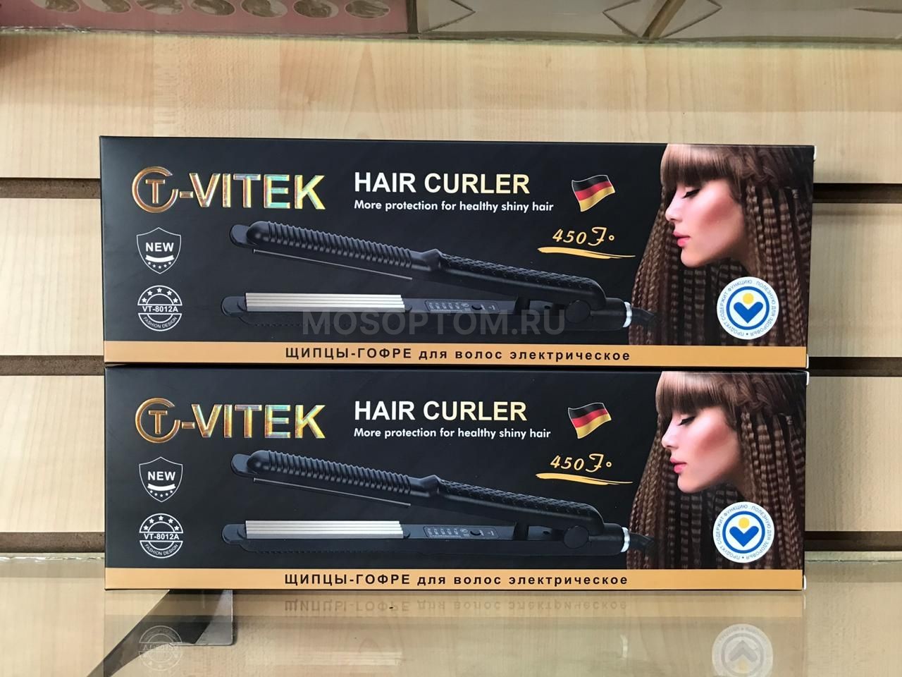 Щипцы-гофре для прикорневого объема T-Vitek Hair Curler оптом - Фото №2