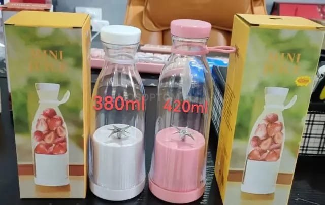 Беспроводной блендер-бутылка Mini Juice 420мл оптом - Фото №4