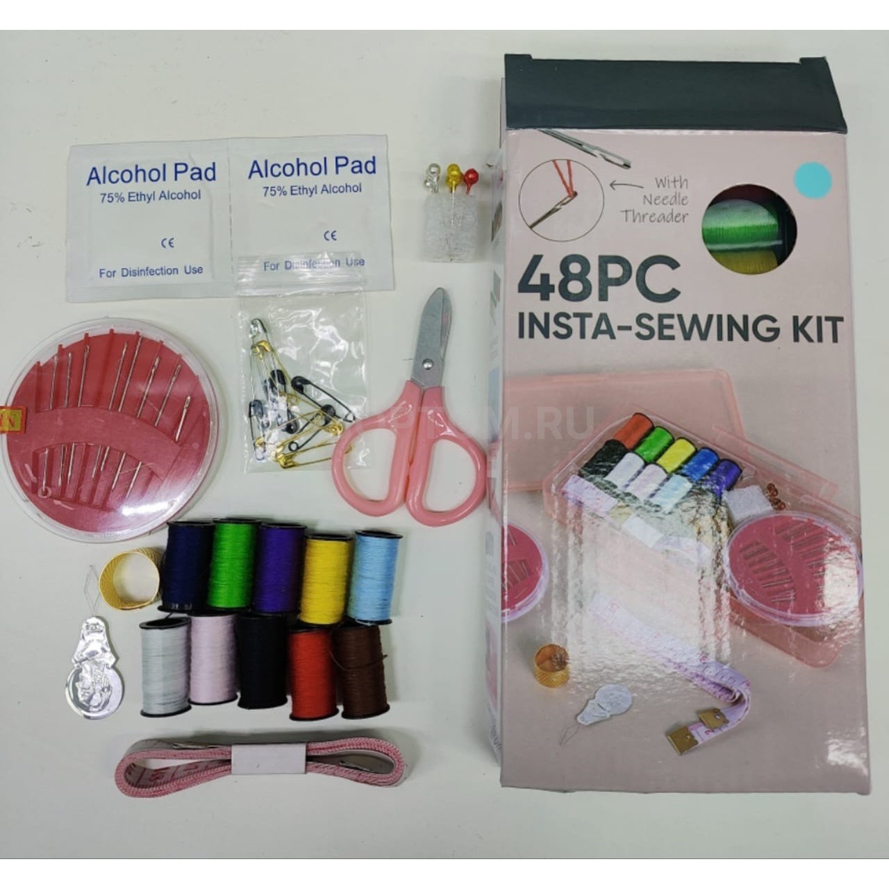 Набор для шитья и рукоделия Insta-Sewing Kit 48PC оптом