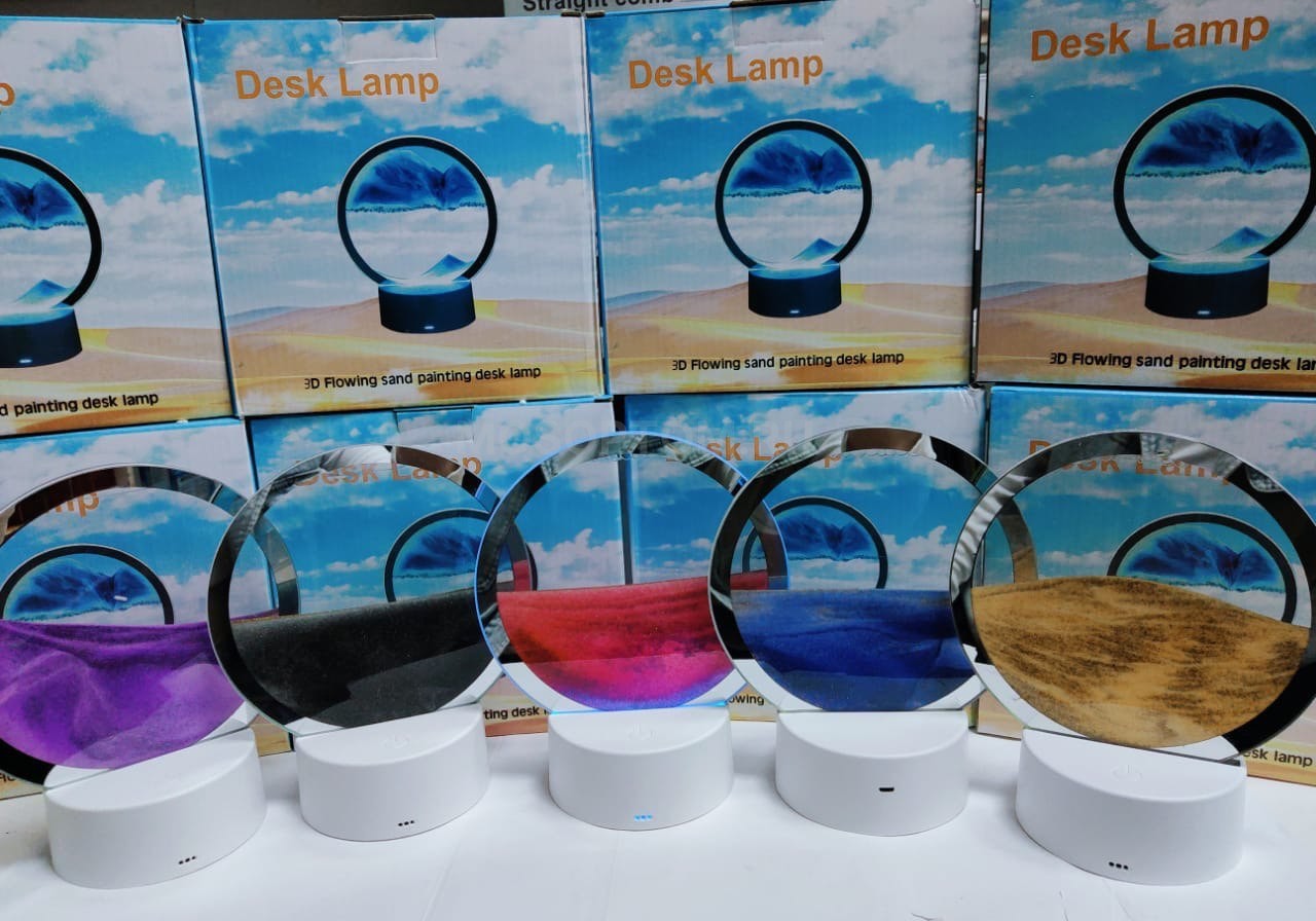 Настольная лампа 3D с эффектом зыбучего песка Desk Lamp оптом - Фото №2