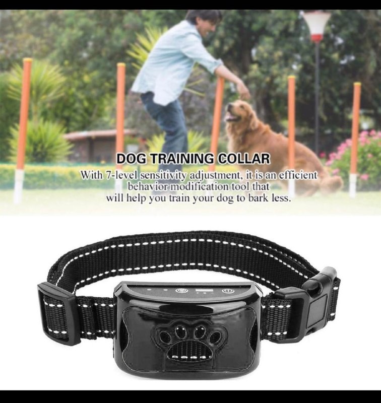 Электронный антилай-ошейник для дрессировки собак Training Collar оптом - Фото №3