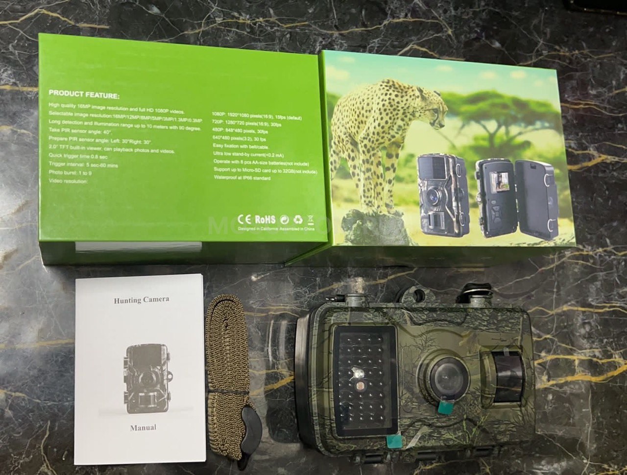 Фотоловушка для наблюдения за дикими животными Hunting Camera Manual оптом - Фото №2