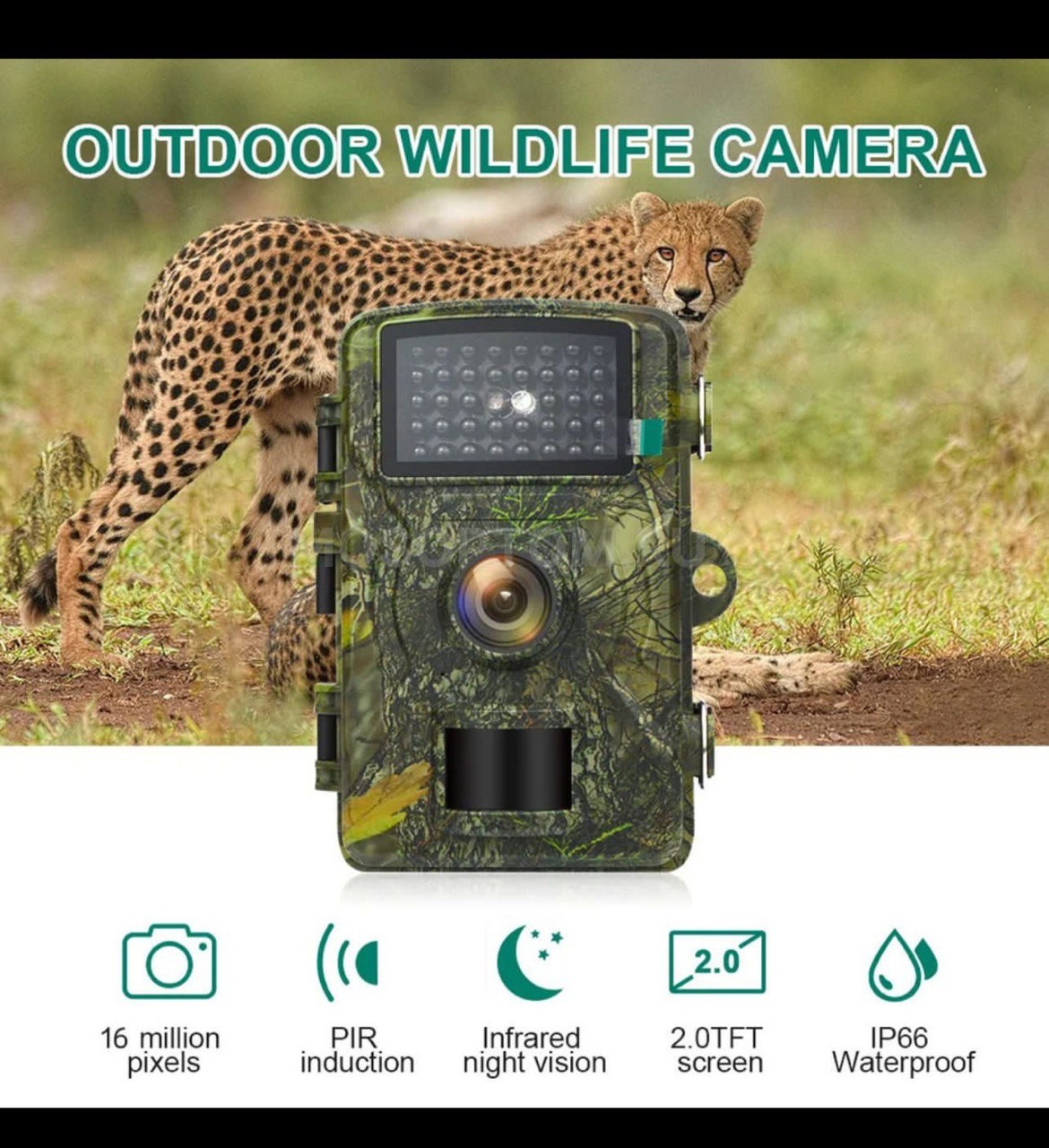 Фотоловушка для наблюдения за дикими животными Hunting Camera Manual оптом - Фото №3