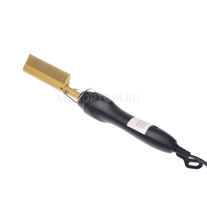 Электрическая расчёска-выпрямитель для волос High Heat LW-43 60Вт с регулировкой температуры оптом - Фото №6