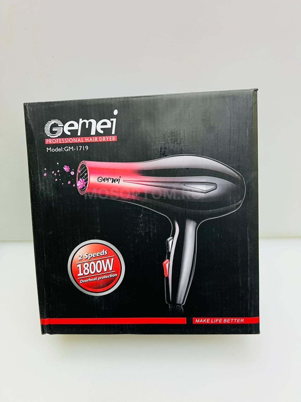 Профессиональный фен для волос Gemei GM-1719 оптом - Фото №2