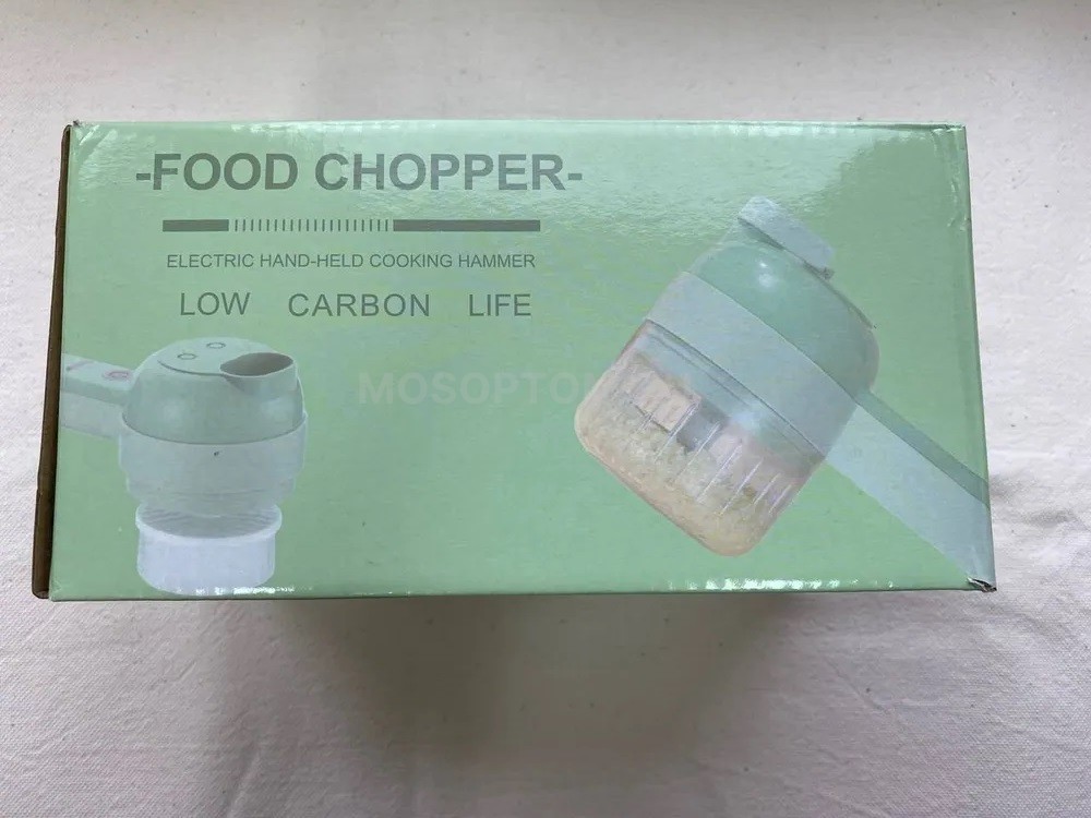 Универсальный многофункциональный кухонный измельчитель Food Chopper 4в1 оптом - Фото №7