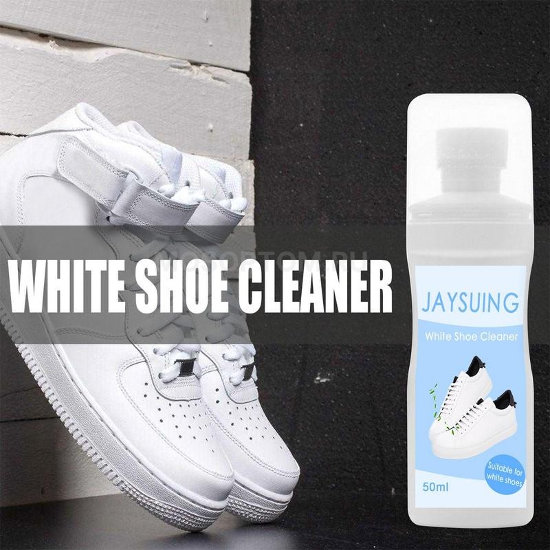 Средство для ухода за белой обувью Активная пена Jaysuing 50мл оптом - Фото №2