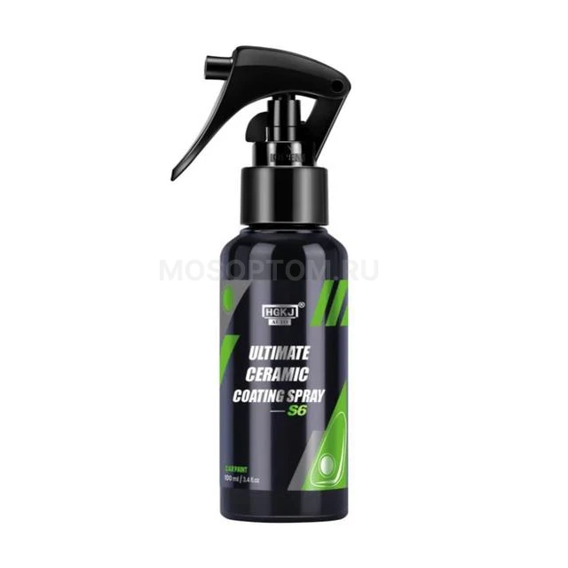 Спрей для полировки, керамическое покрытие для автомобиля HGKJ Ultimate Ceramic Coating Spray S6 300мл оптом