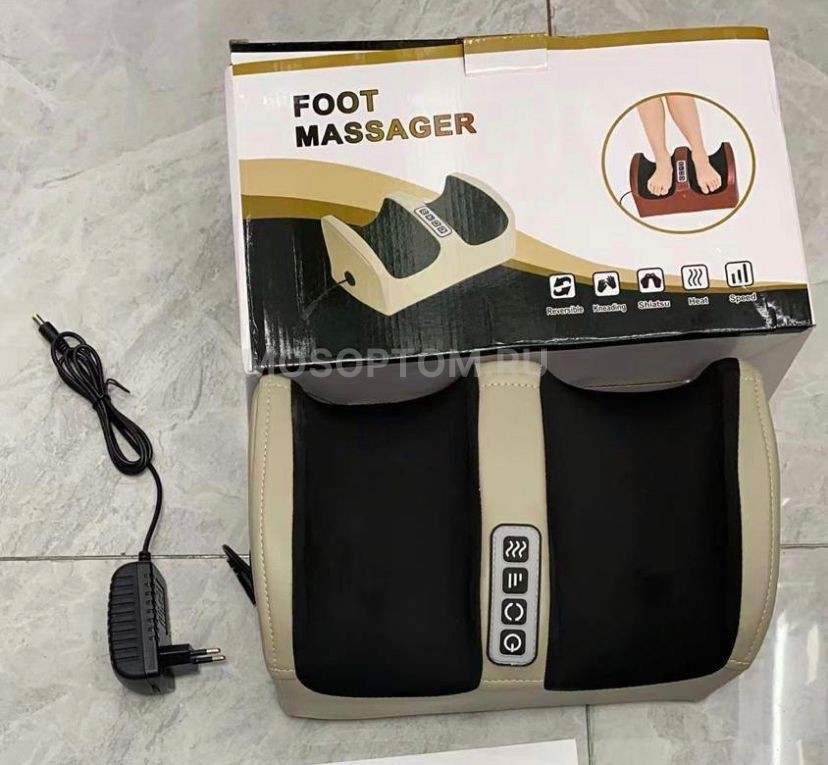 Электрический массажер для ног с подогревом Foot Massager оптом - Фото №12