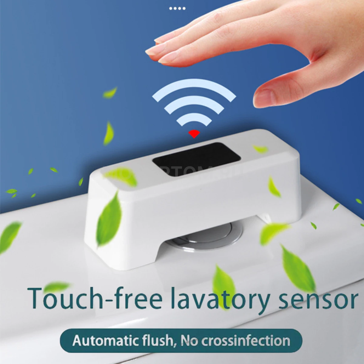 Бесконтактный смыв для унитаза с сенсорным датчиком Toilet Sensor Flush оптом - Фото №3