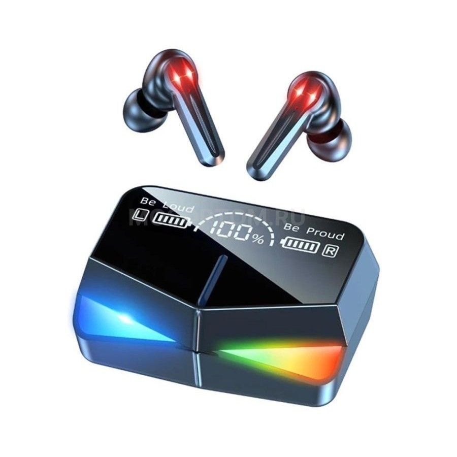 Беспроводные наушники-вкладыши с сенсорным зарядным кейсом Damax Game Headset Wireless 5.3 M28 оптом