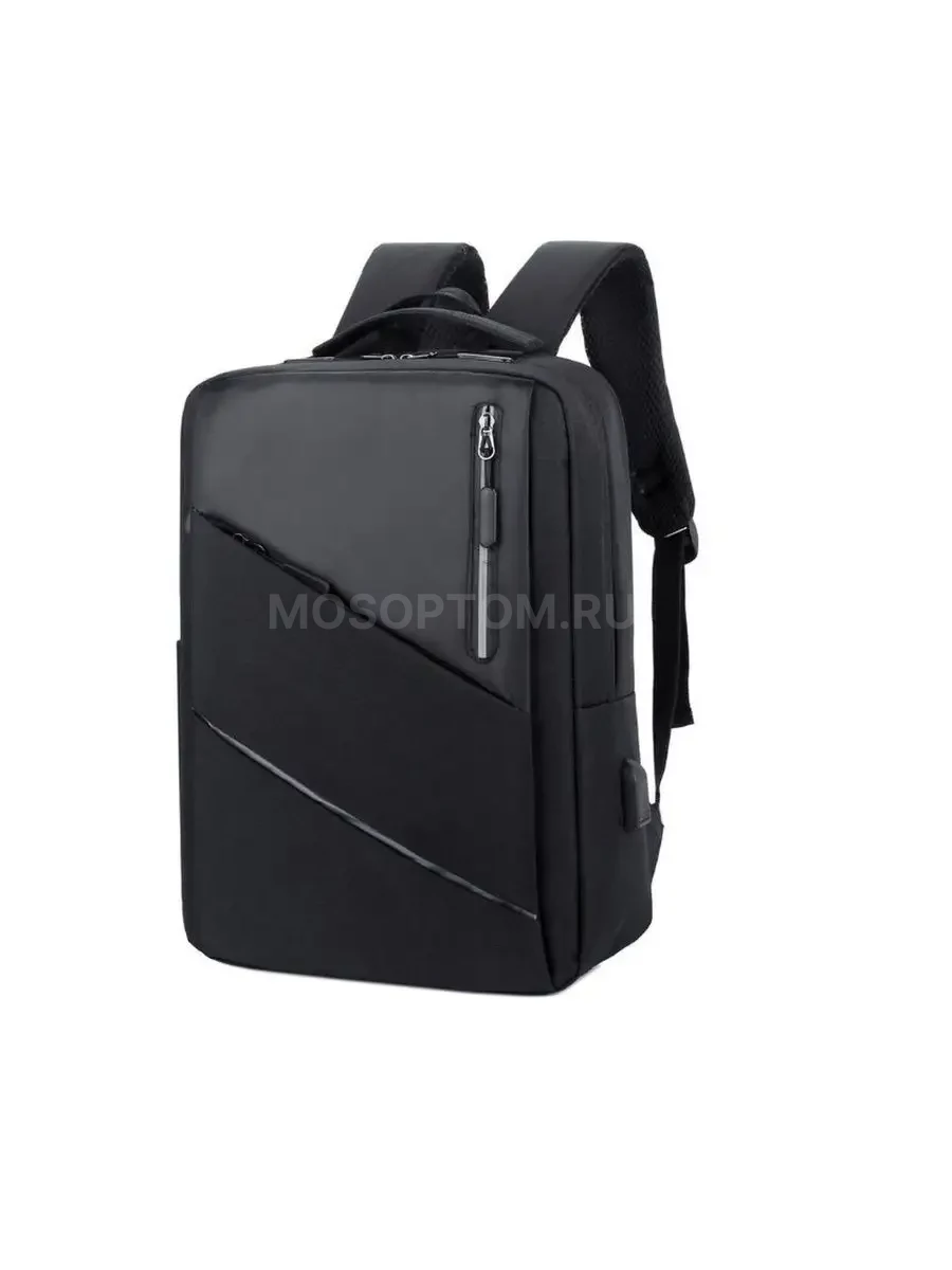 Рюкзак городской с отсеком для ноутбука и USB XC016-01R оптом - Фото №3