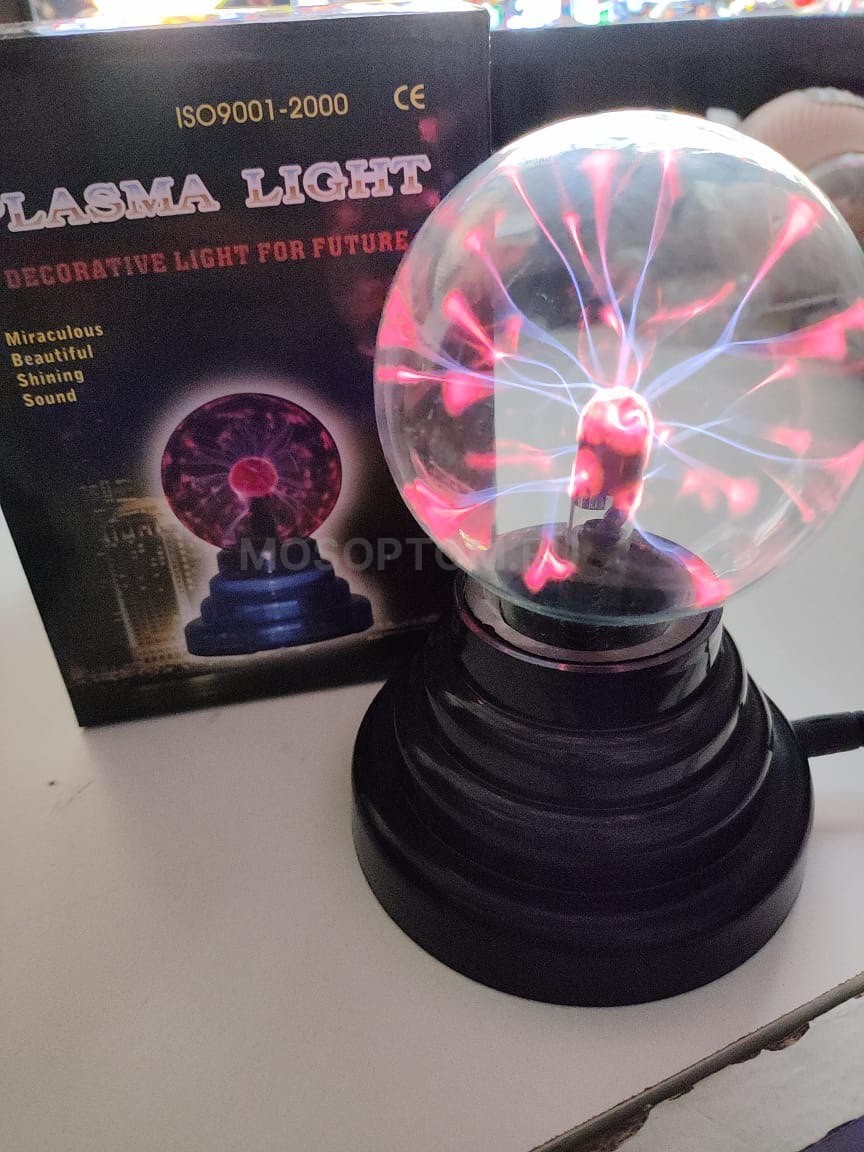 Декоративный светильник Магический шар Plasma Light ISO9001-2000 оптом - Фото №2
