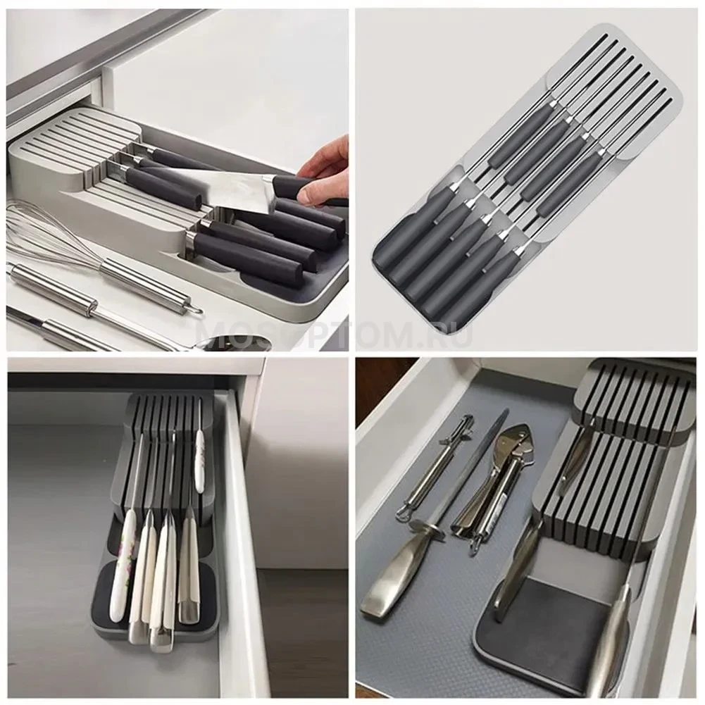 Органайзер-подставка для кухонных ножей, 40см оптом - Фото №5