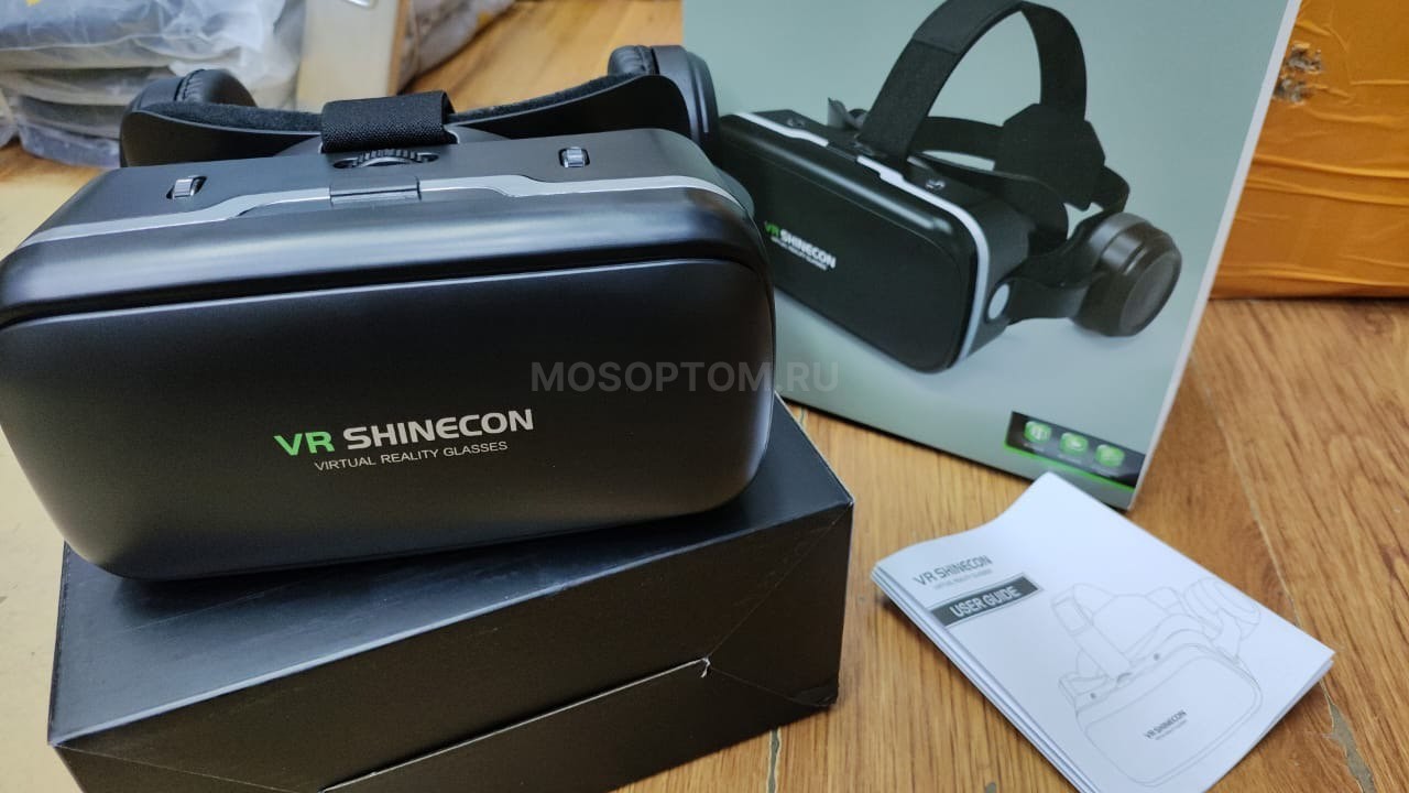 Очки виртуальной реальности VR SHINECON с наушниками оптом - Фото №10