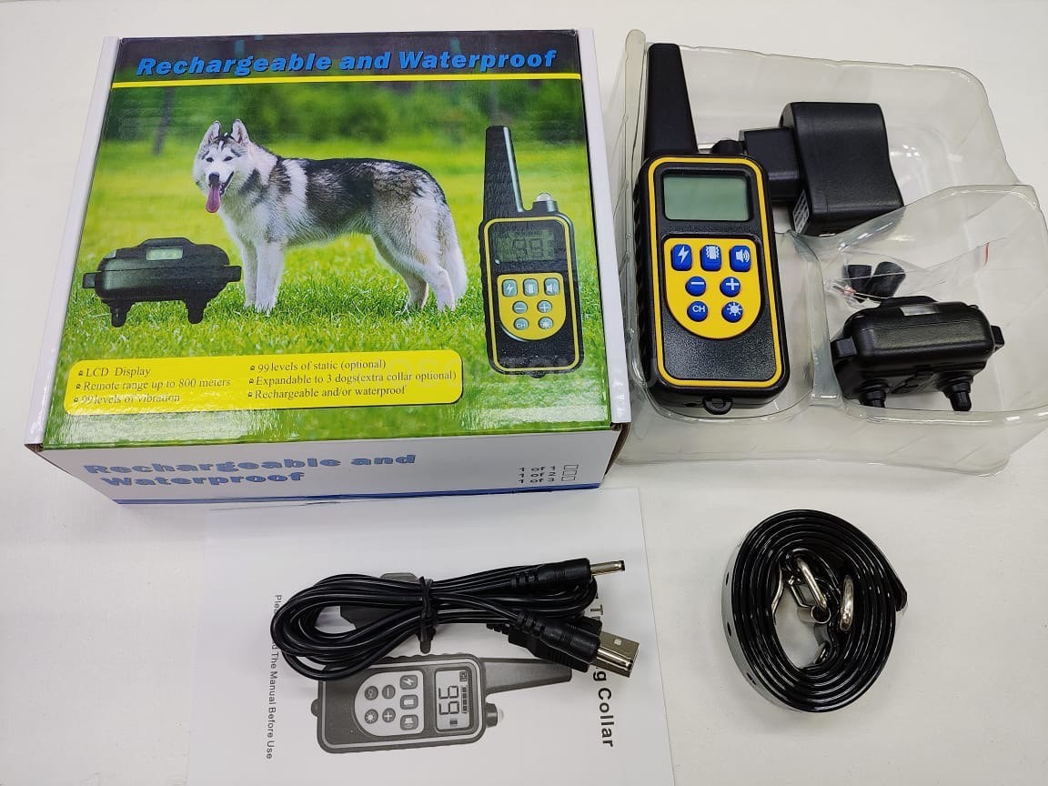 Электронный ошейник для собак Rechargeable And Waterproof оптом - Фото №2
