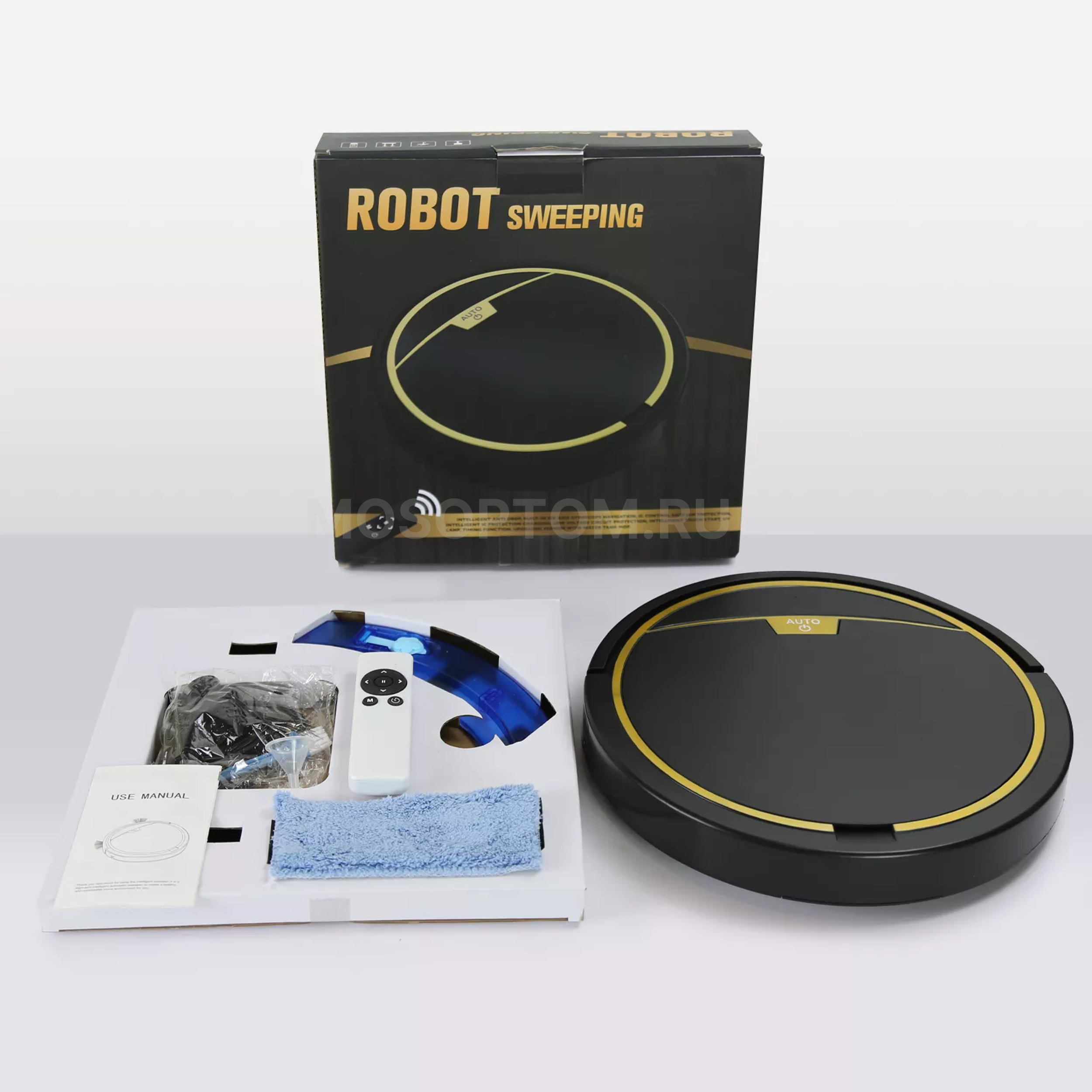 Робот-пылесос с пультом управления Robot Sweeping оптом - Фото №3