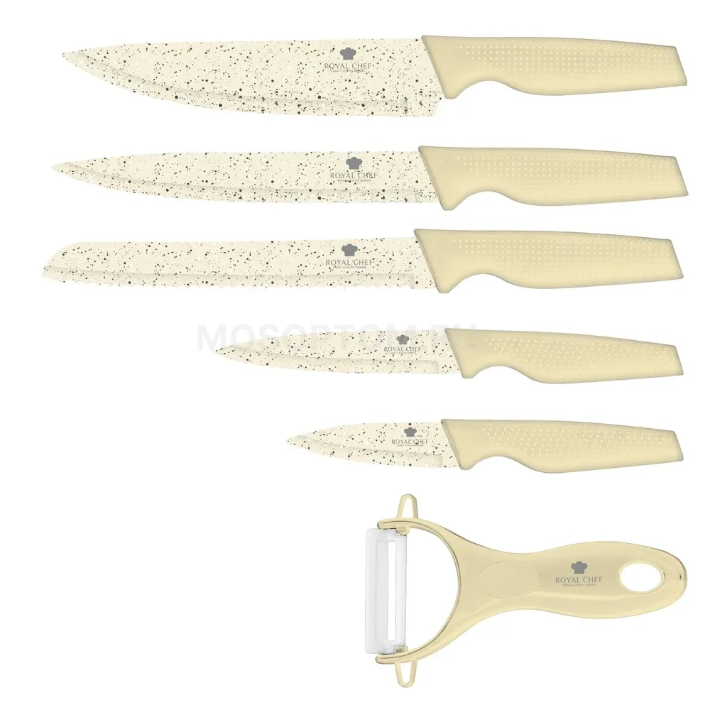 Набор кухонных ножей Royal Chef RC-18031 6 предметов оптом