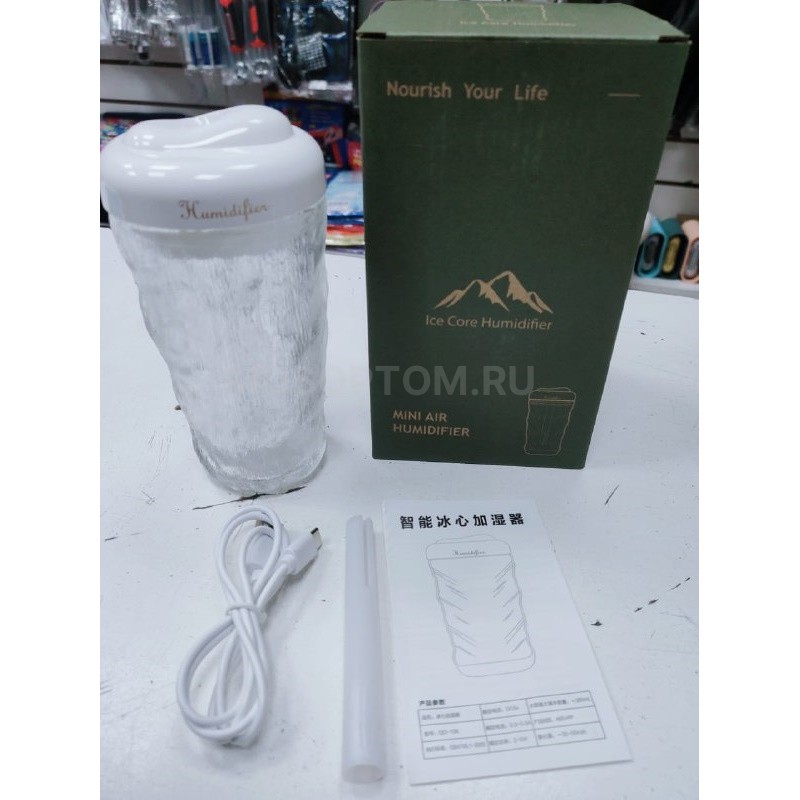 Автоматический декоративный ультразвуковой увлажнитель воздуха Nourish Your Life Ice Core Humidifier оптом