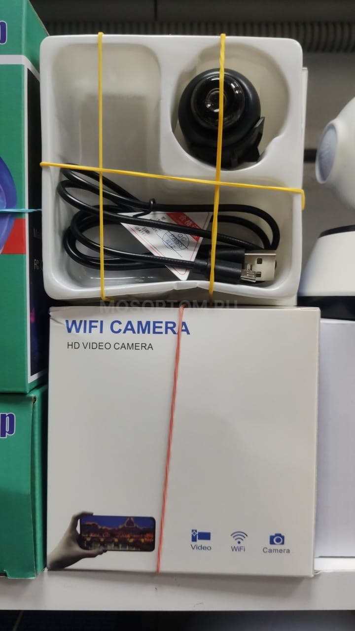 Беспроводная мини Wi-Fi камера видеонаблюдения 1080P HD оптом - Фото №2