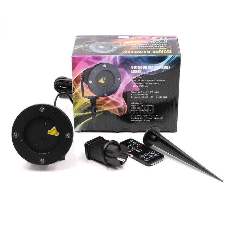 Лазерный проектор Outdoor Waterproof с пультом ДУ оптом