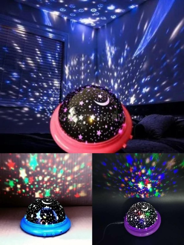 Звездный проектор, светильник Звездное небо, вращающийся проекционный ночник оптом - Фото №3
