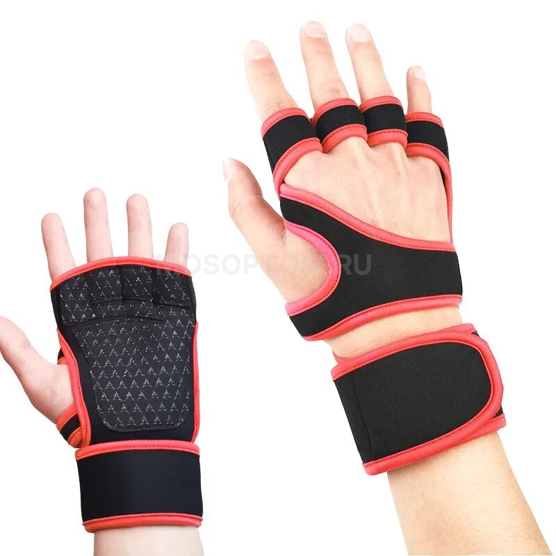 Перчатки тренировочные для тяжелой атлетики Sports Cross Training Gloves оптом