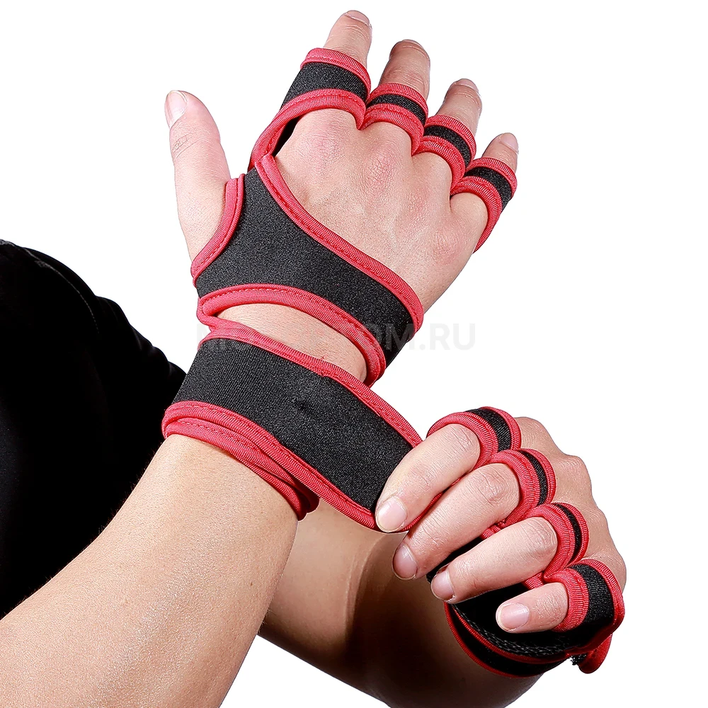 Перчатки тренировочные для тяжелой атлетики Sports Cross Training Gloves оптом - Фото №3