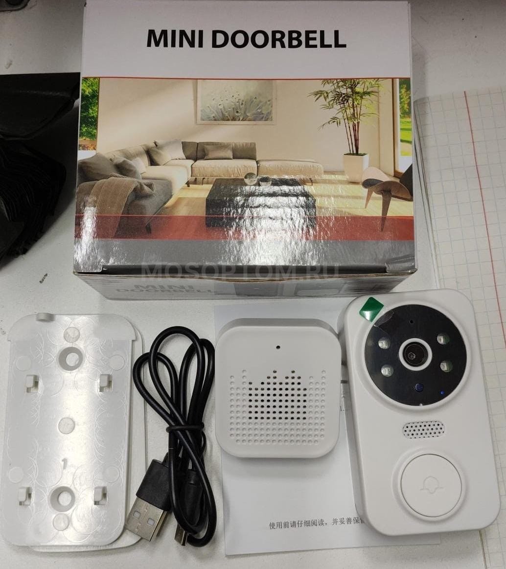 Беспроводной видеоглазок 3в1 Mini Doorbell оптом - Фото №3