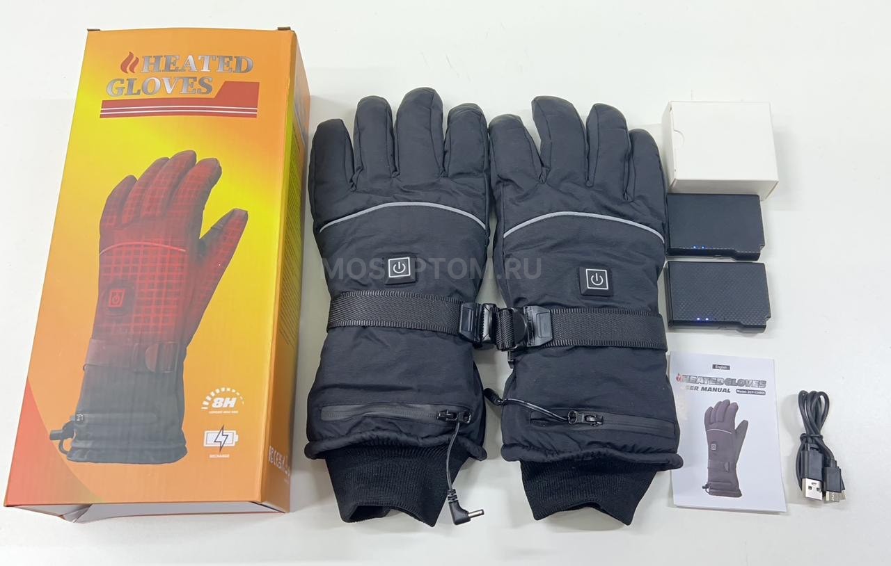 Зимние перчатки с подогревом Heated Gloves оптом - Фото №2