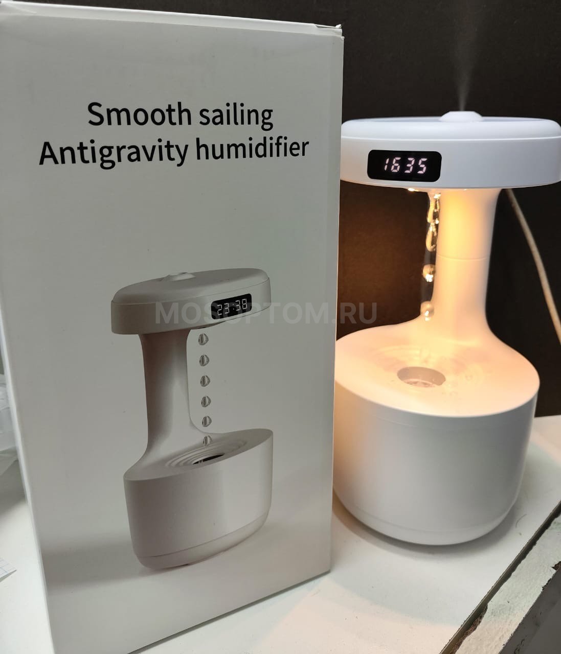 Ультразвуковой увлажнитель воздуха Антигравитационные капли Smooth Sailing Antigravity Humidifier оптом