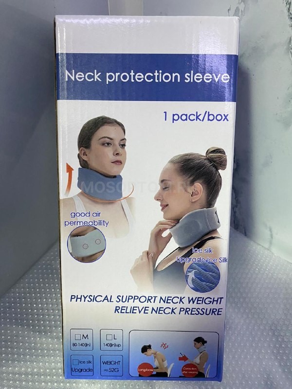 Поддерживающий шейный бандаж Neck Protection Sleeve оптом - Фото №2