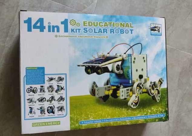 Конструктор на солнечной батарее Educational Kit Solar Robot 14в1 оптом - Фото №2