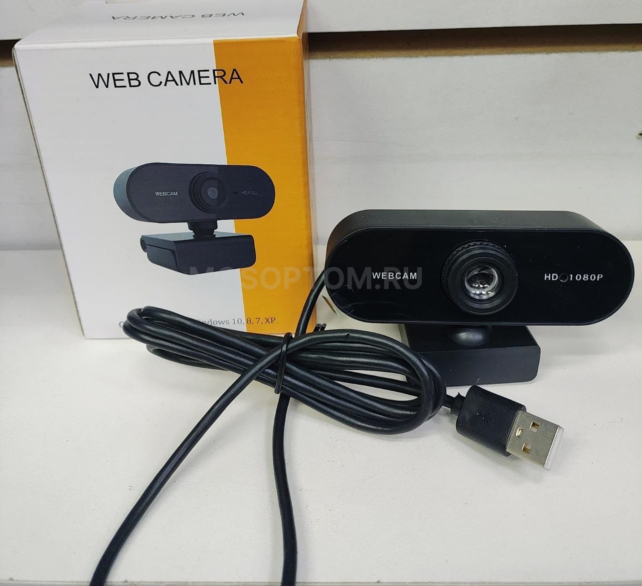 Веб-камера с микрофоном Full HD Web Camera Compatible with Windows 360 оптом - Фото №2