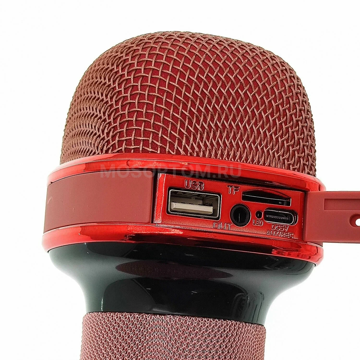 Микрофон беспроводной Bluetooth, USB Wster Karaoke Microphone WS-898 оптом - Фото №4