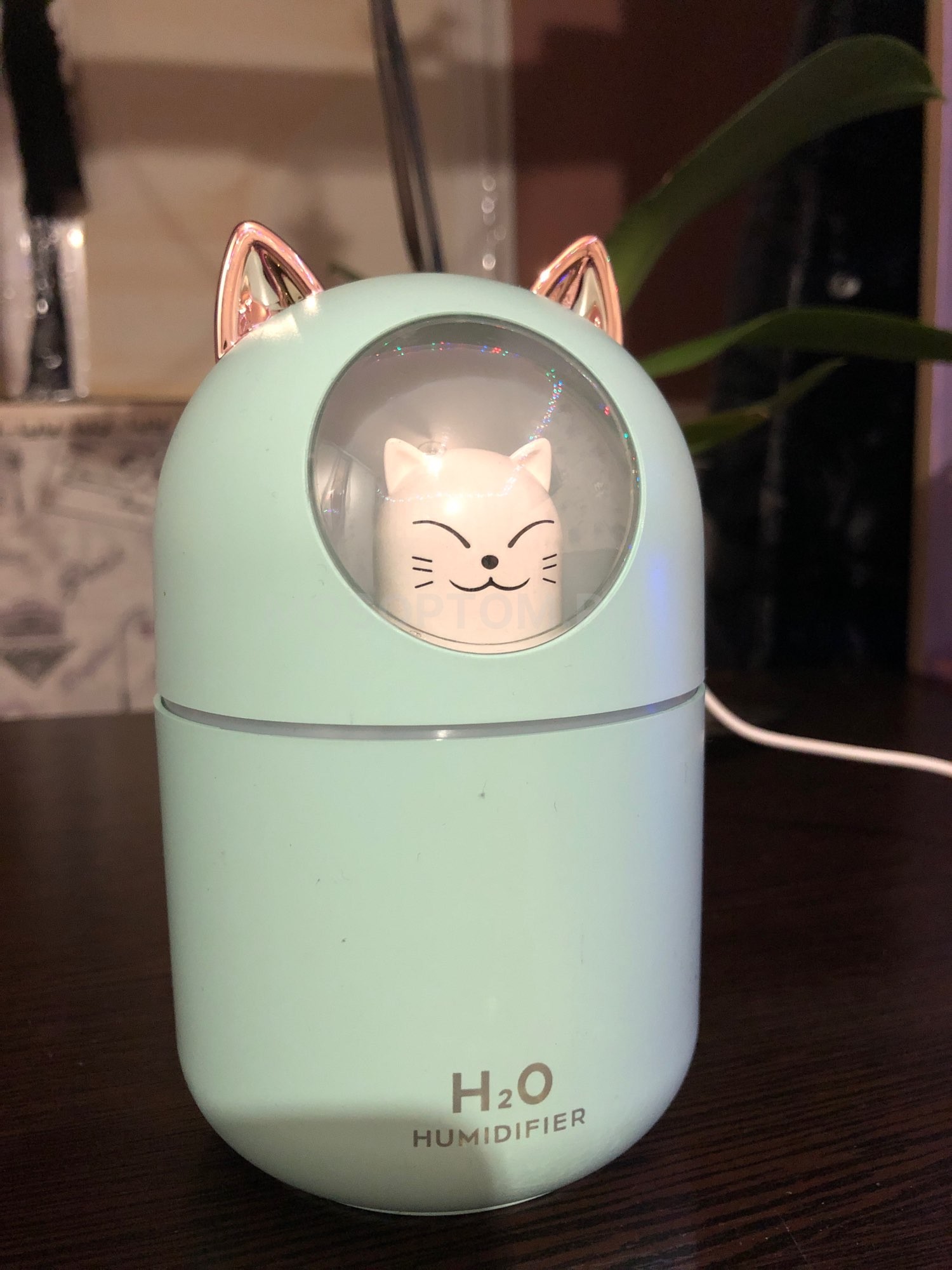 Увлажнитель воздуха Humidifier H2O Маленький милый кот 300мл оптом - Фото №5