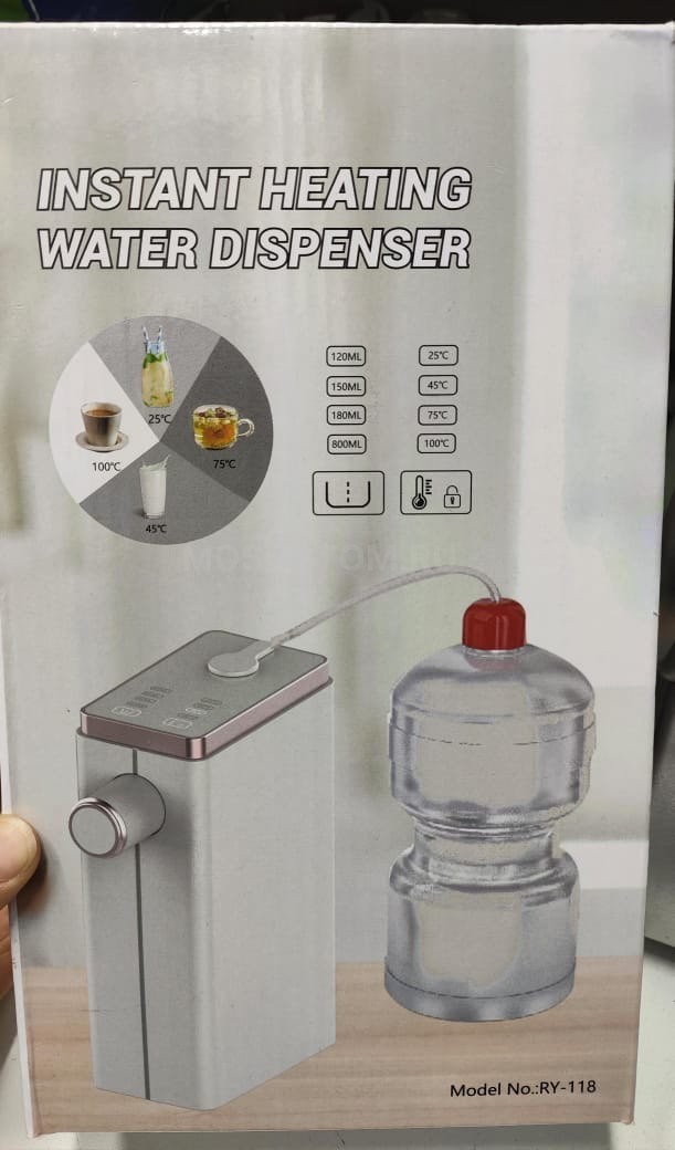 Настольный сенсорный термопот-диспенсер Instant Heating Water Dispenser RY-118 оптом - Фото №2