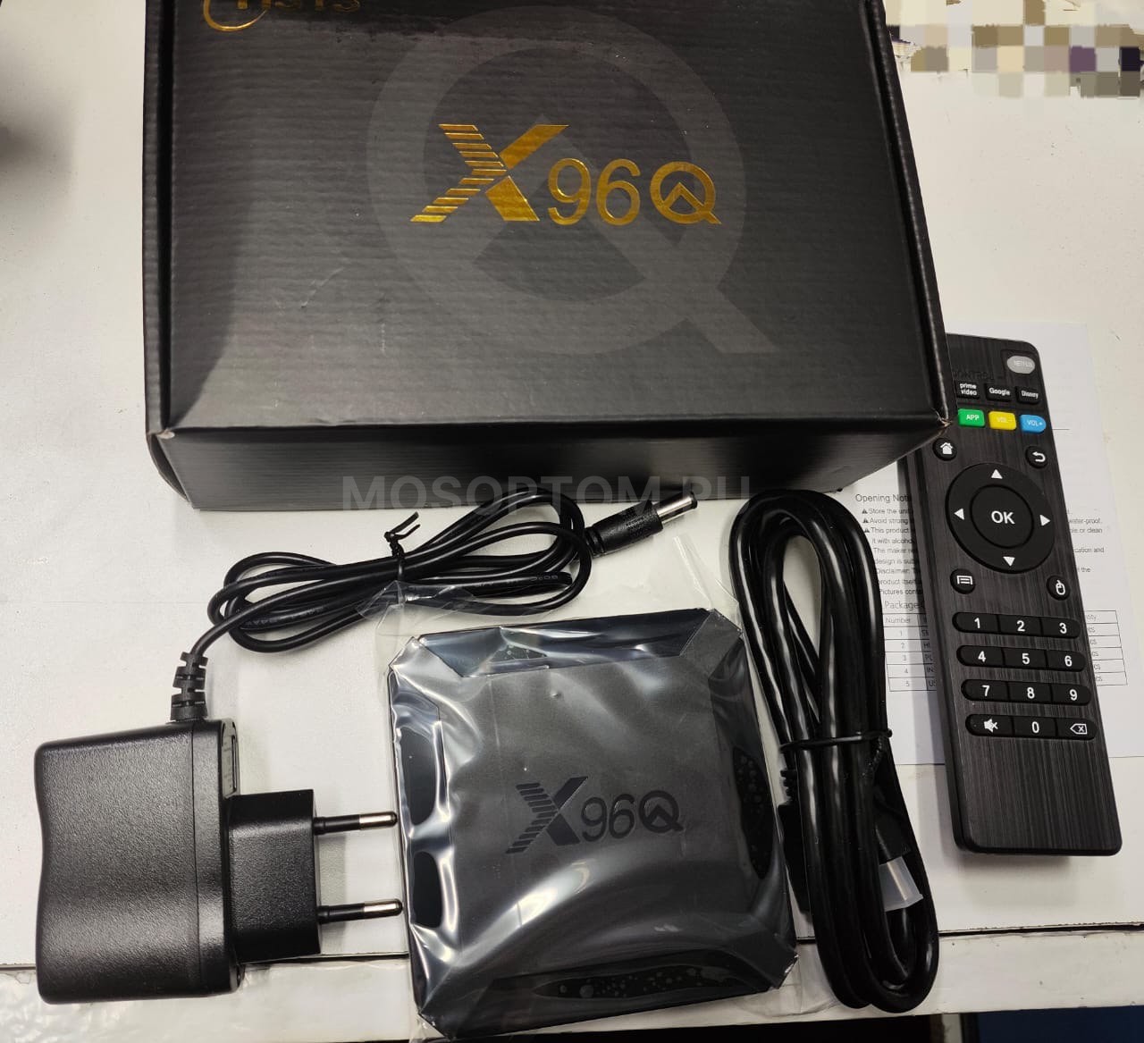 Медиаплеер Андроид приставка (Смарт ТВ Бокс) X96Q TV BOX оптом - Фото №2