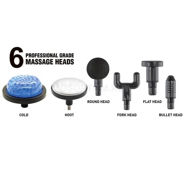Профессиональный перкуссионный массажер-пистолет для тела Massage Gun оптом - Фото №3