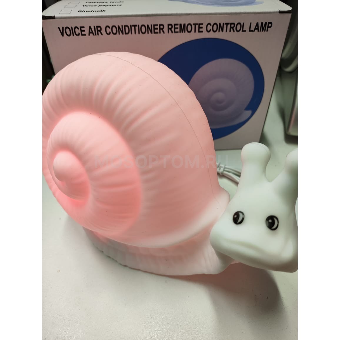 Ночник светодиодный Улитка Voice Air Conditioner Remote Control Lamp оптом