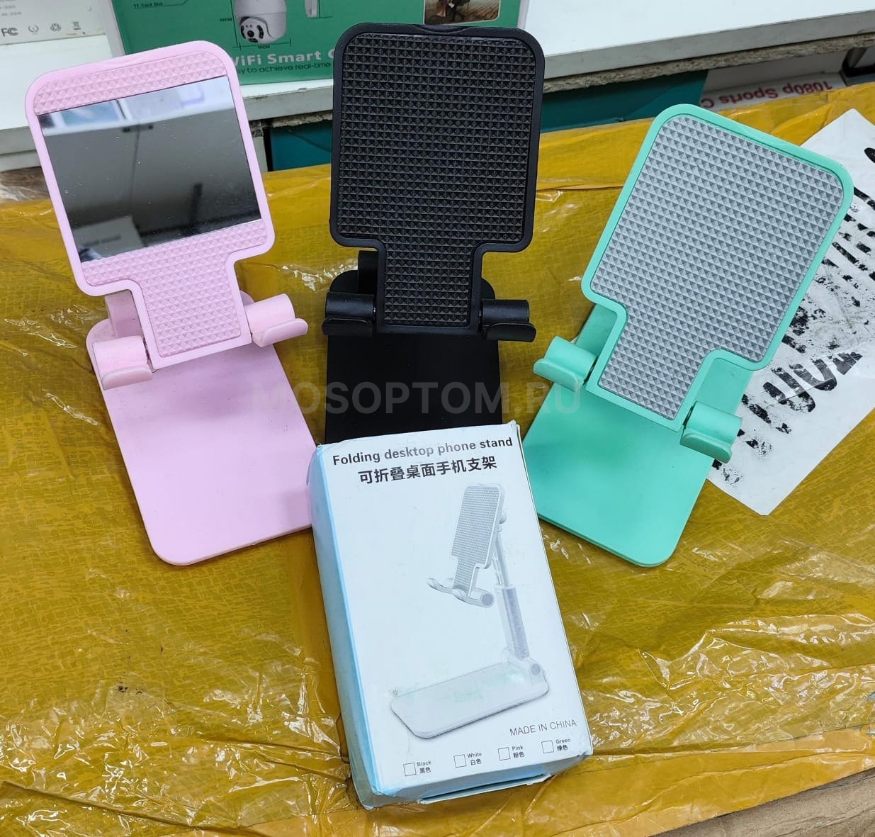Подставка для телефона Folding Desktop Phone Stand оптом - Фото №2