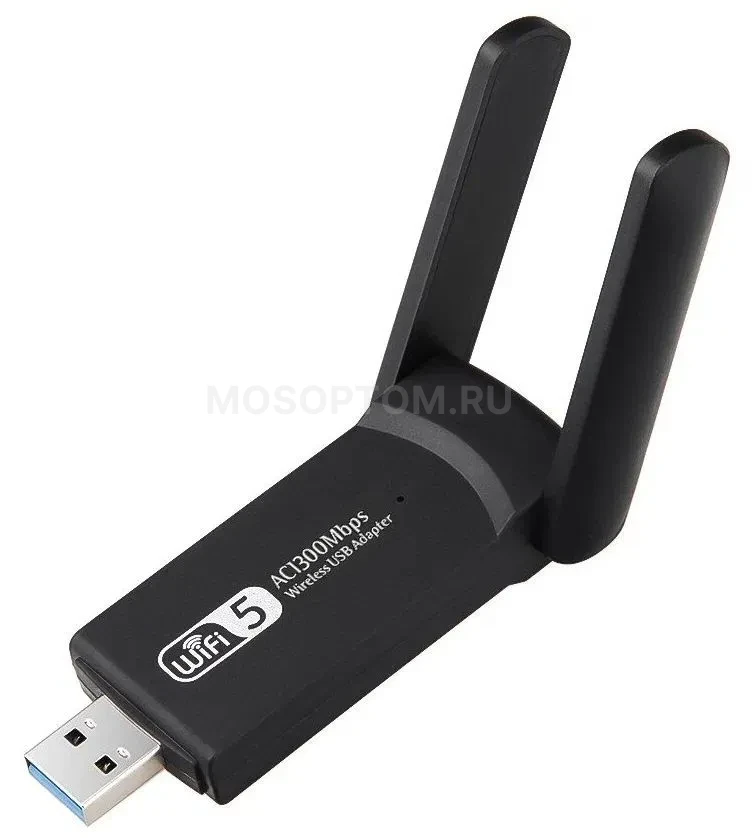 Беспроводной WI-Fi адаптер czONe, USB 3.0, 2.4G-5G, скорость до 1300 Мбит_с Dual Band оптом - Фото №4