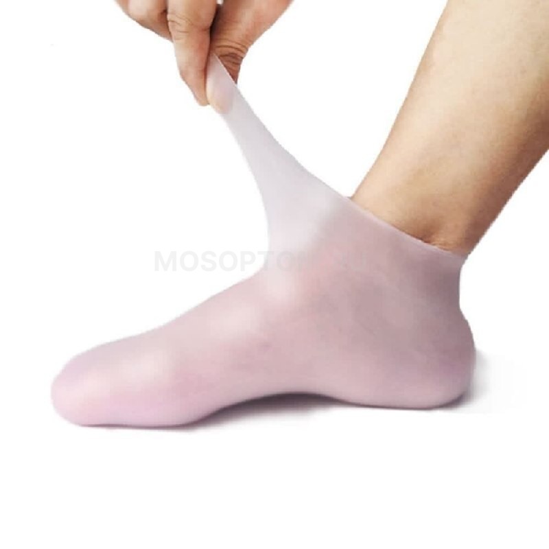Увлажняющие силиконовые носки Silicone Moisturizing Socks оптом - Фото №3