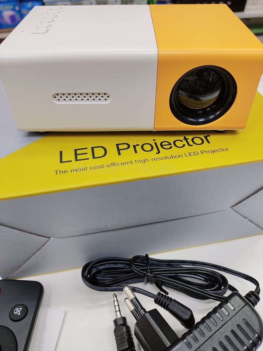 Светодиодный проектор LED Projector YG300 оптом - Фото №11