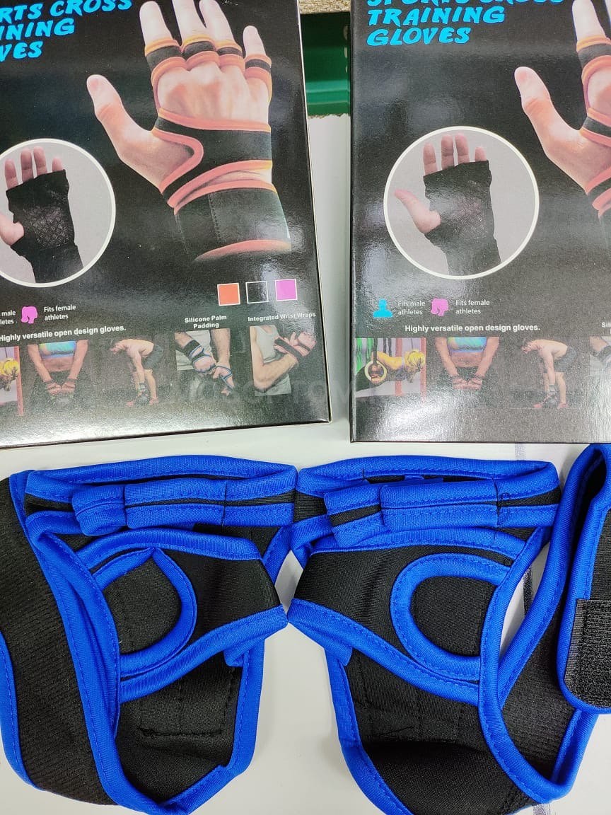 Перчатки тренировочные для тяжелой атлетики Sports Cross Training Gloves оптом - Фото №4