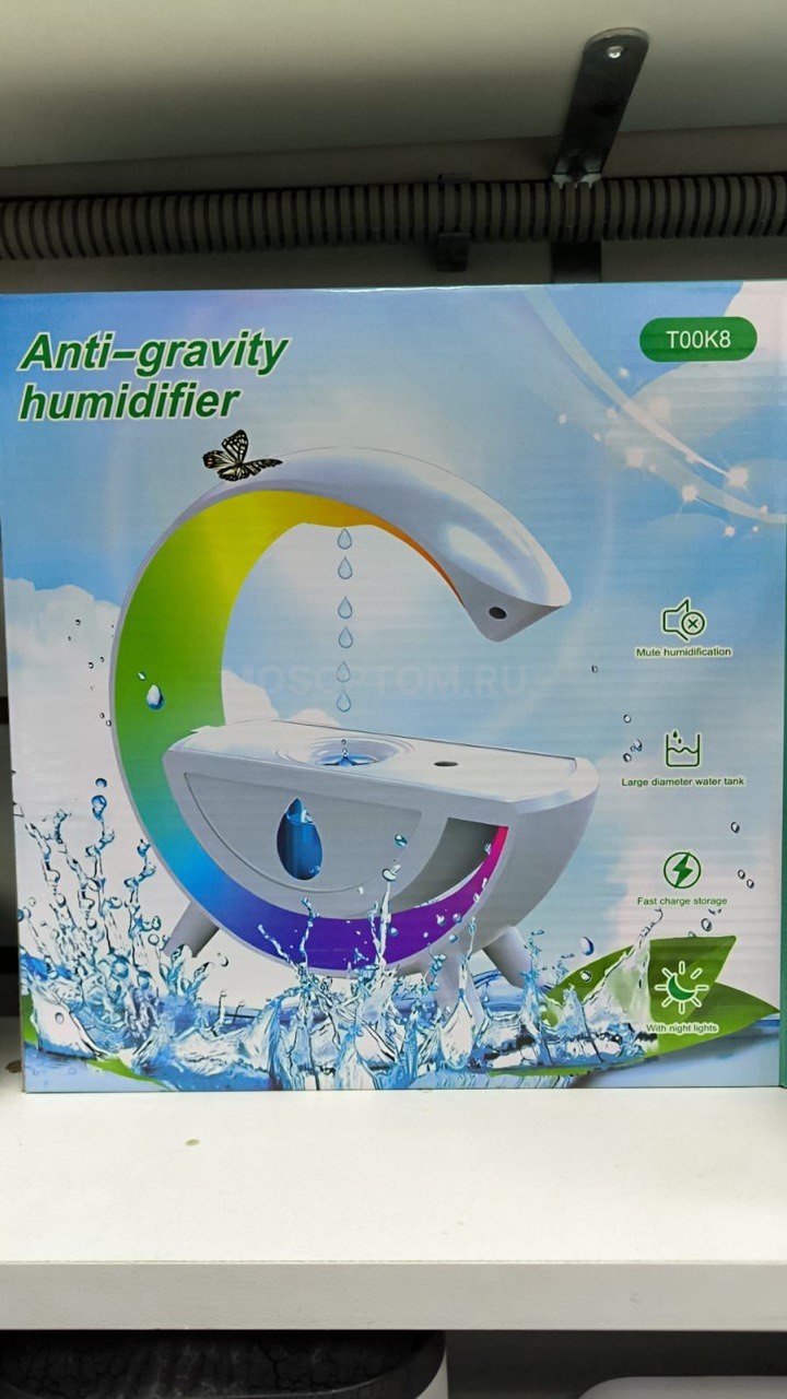 Антигравитационный увлажнитель воздуха с подсветкой Anti-Gravity Humidifier T00K8 оптом - Фото №2