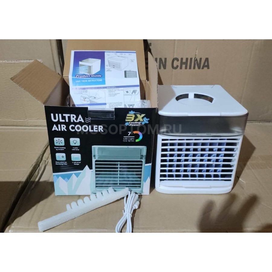 Мини кондиционер Ultra Air Cooler 7 LED Light 3X оптом